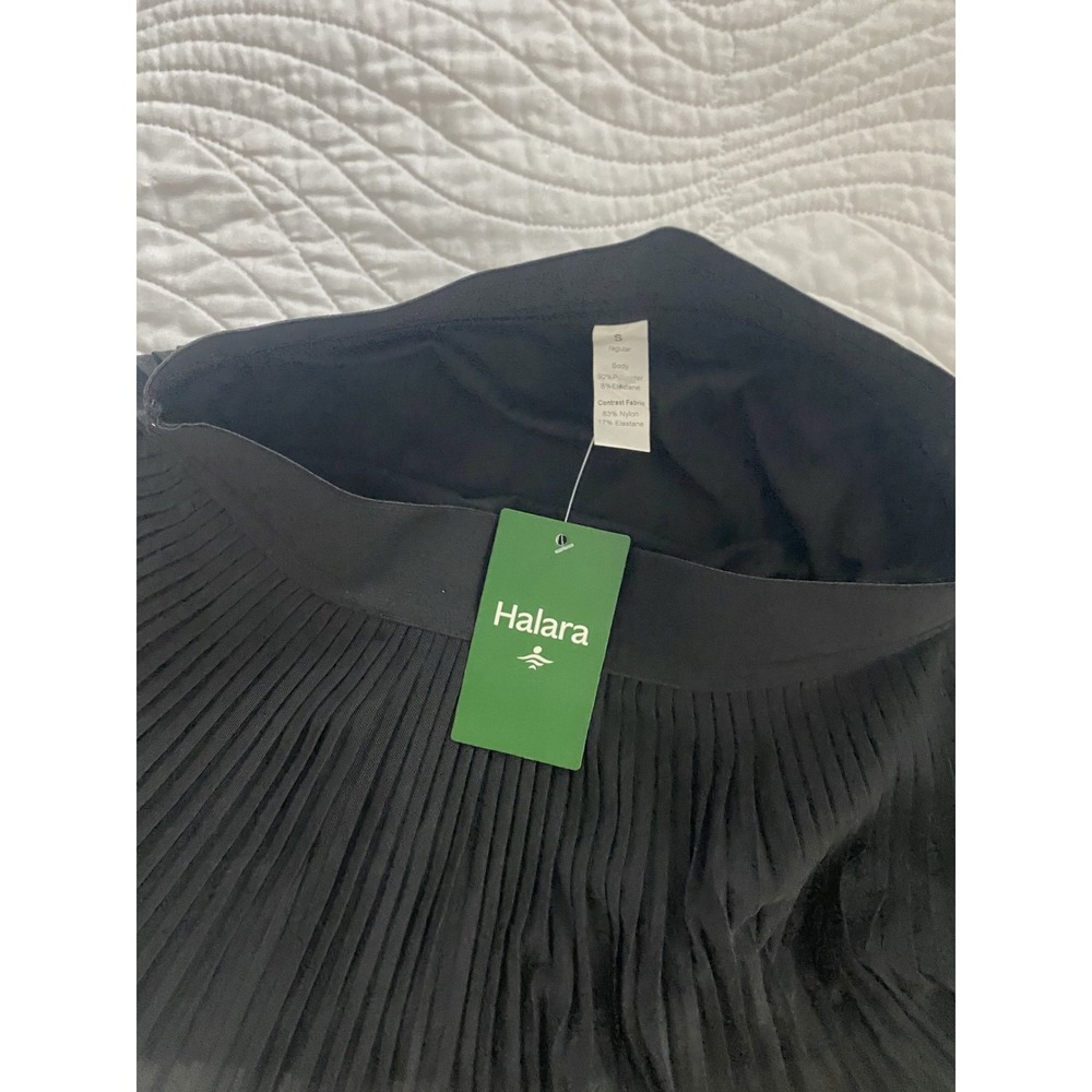 NEW Halara Black Pleated Tennis Skort Mini Skirt Women Size S - Picture 7 of 13